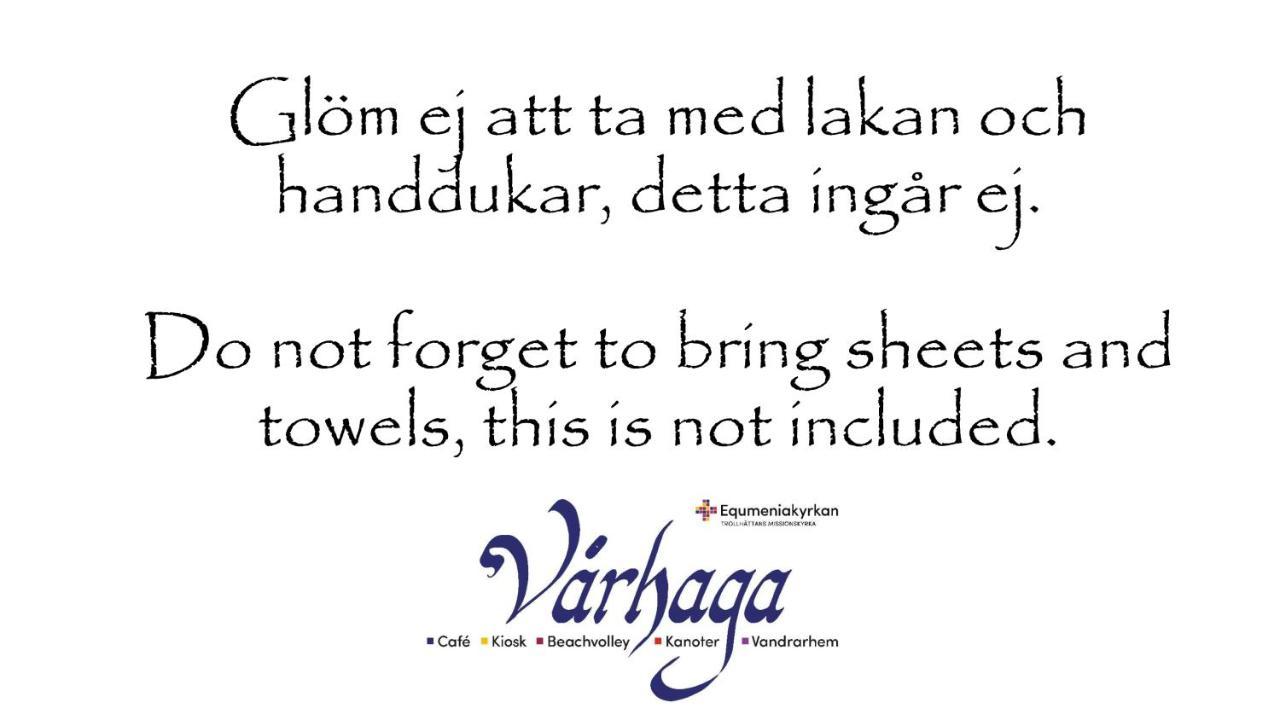 Varhaga Vandrarhem Sjuntorp Экстерьер фото